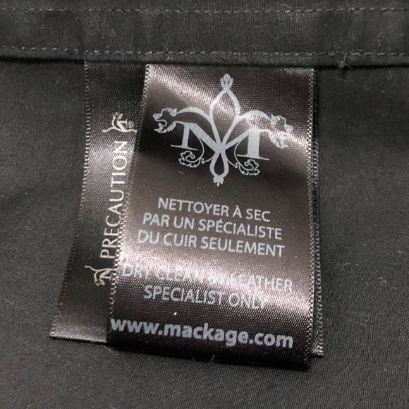 Mackage Hooded Jacket with Leather Accent Pockets - Size S - Picture 7 of 9